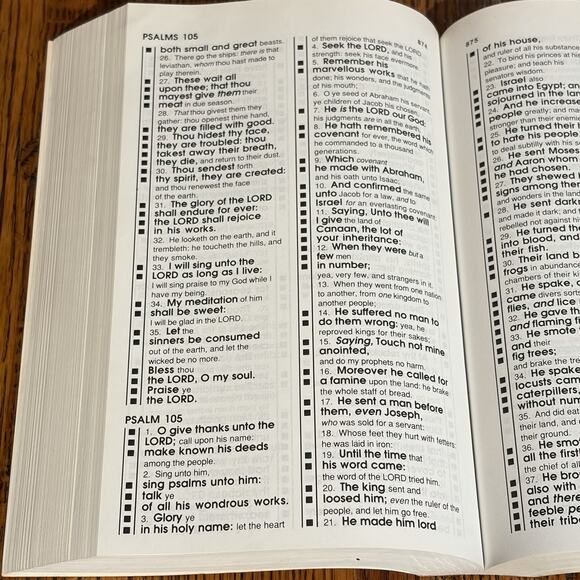 Kwickscan Holy Bible King James Version Copyright 1989 Paperback - Picture 11 of 12